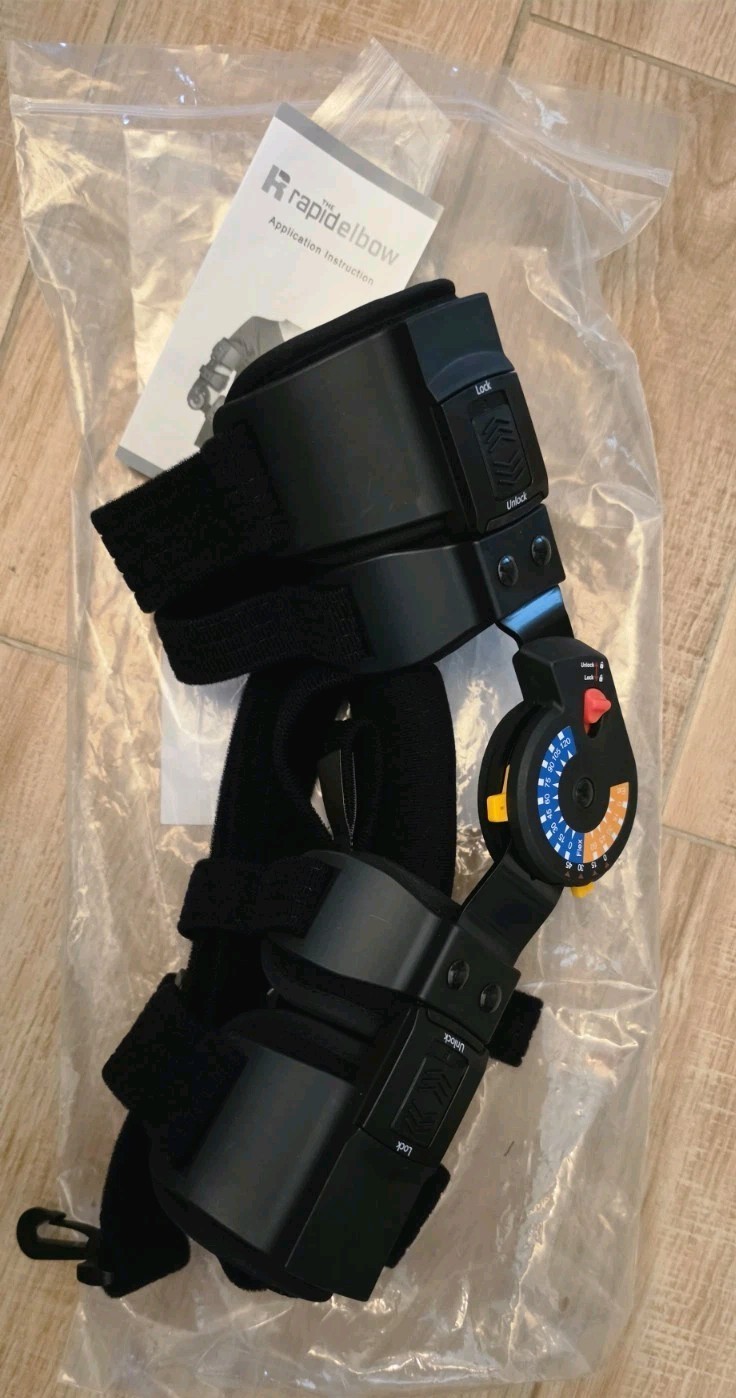 New TR Rapid Elbow Left Adjustable Hinged Elbow Brace