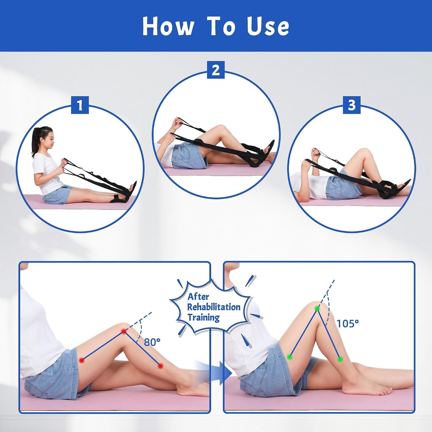 Knee Replacement Recovery Aids After Surgery – Multifunctional Knee Rehabilit…