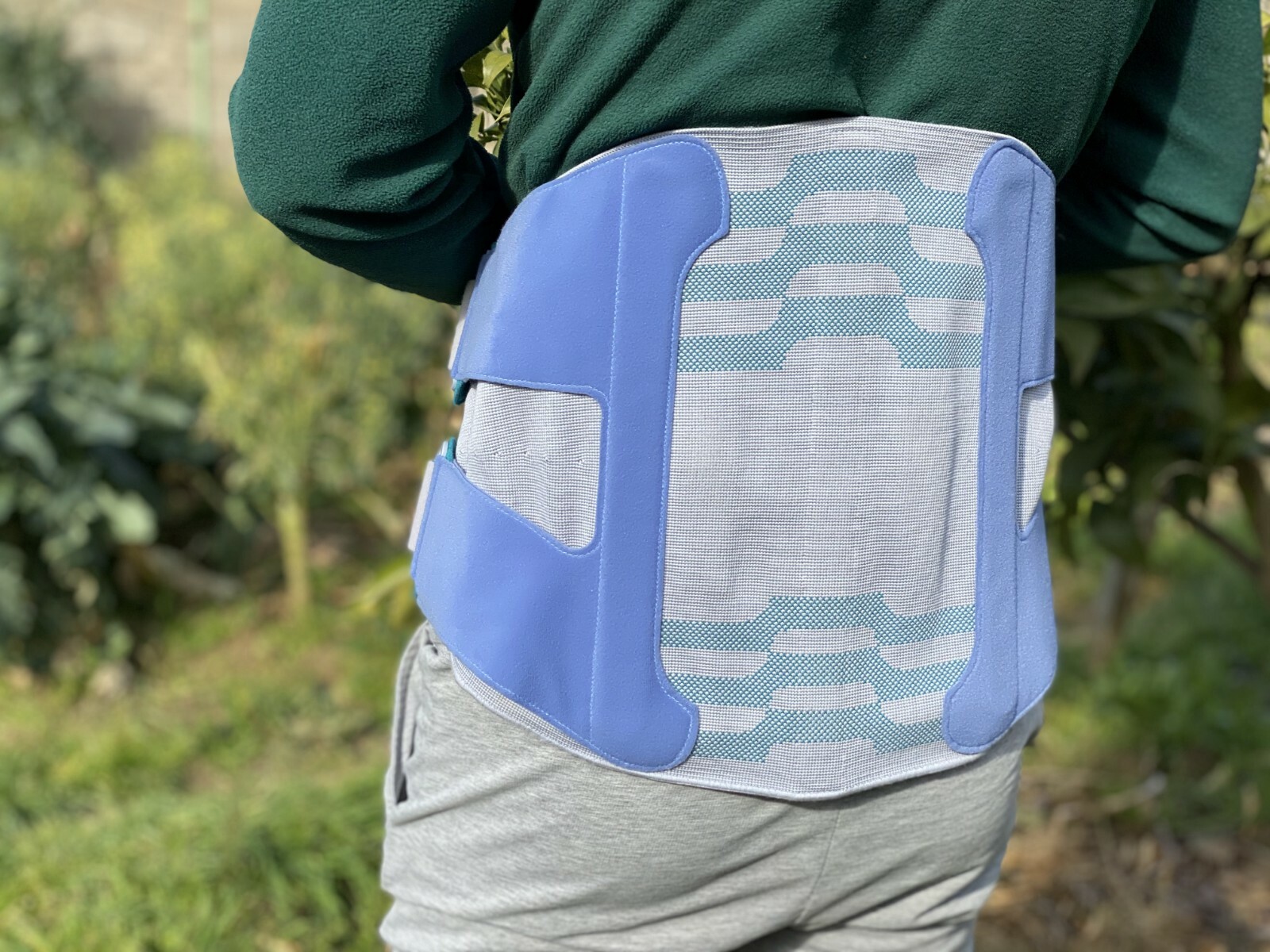 Bauerfeind Secutec LUMBO short Vertebral Stabilization Spine Back Support Size 4