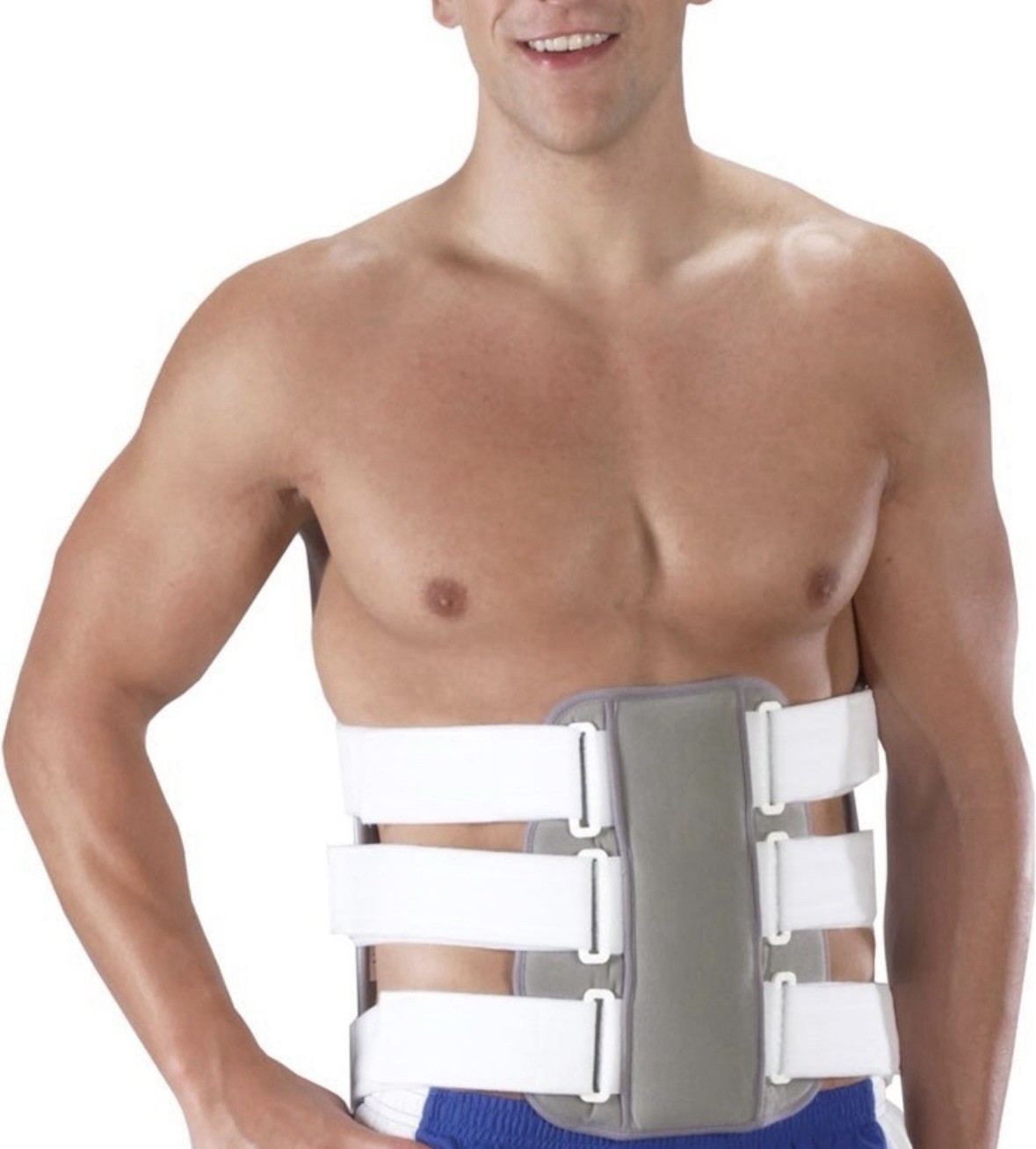 NEW Bilt-Rite Mastex Health LSO-Rite 2 Body Jacket Back Brace, Grey, 2X-Large