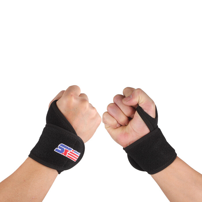 KA Monolithic Sport Gym Elastic Stretchy Wrist Thumb Guard Protector SX602