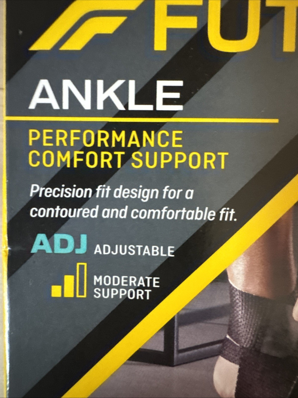3M Futuro ANKLE Performance Comfort Support, Adjustable w/Mod. Support 01037 NEW