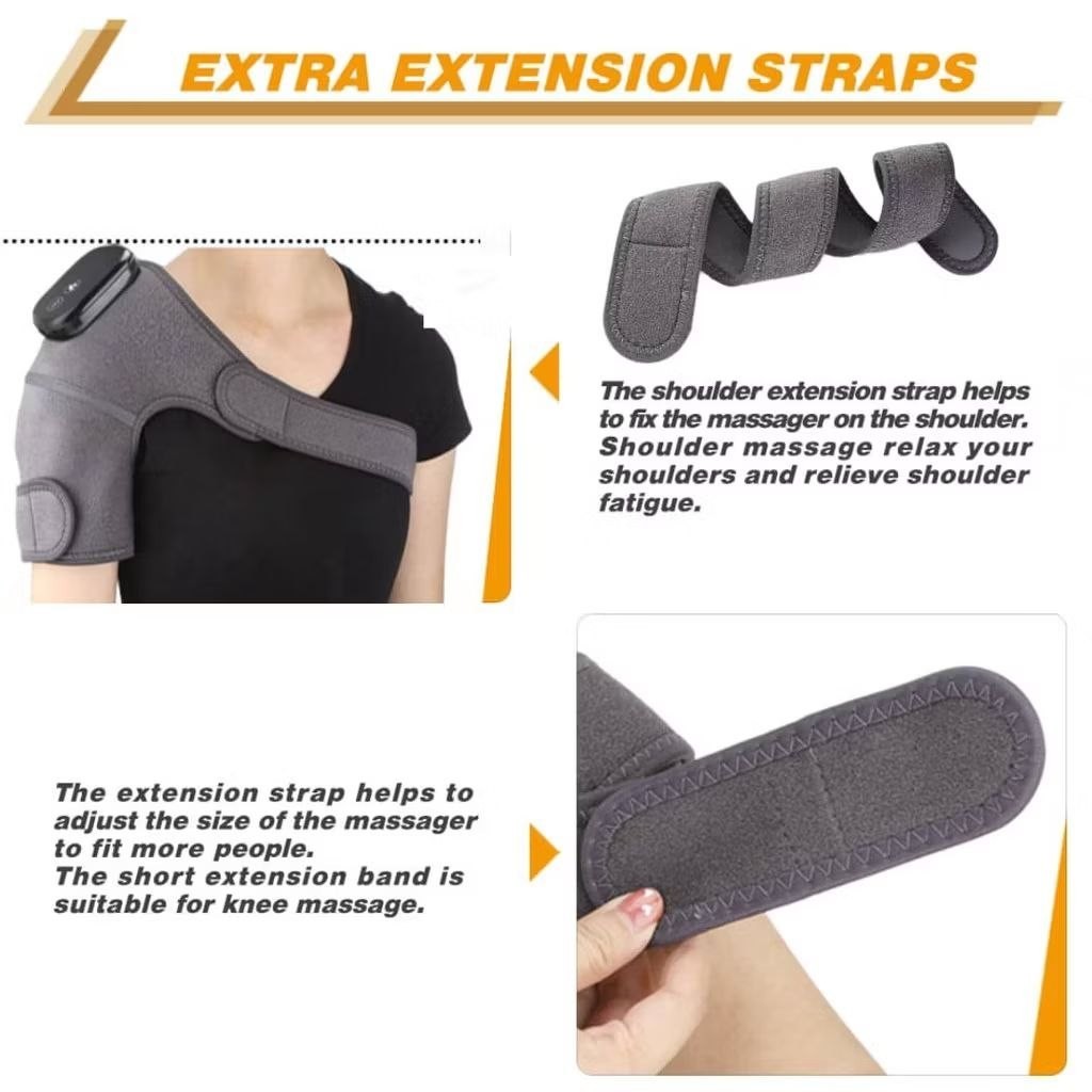 Electric Shoulder Heating Pad Cordless Heated Shoulder Wrap Shoulder Massager