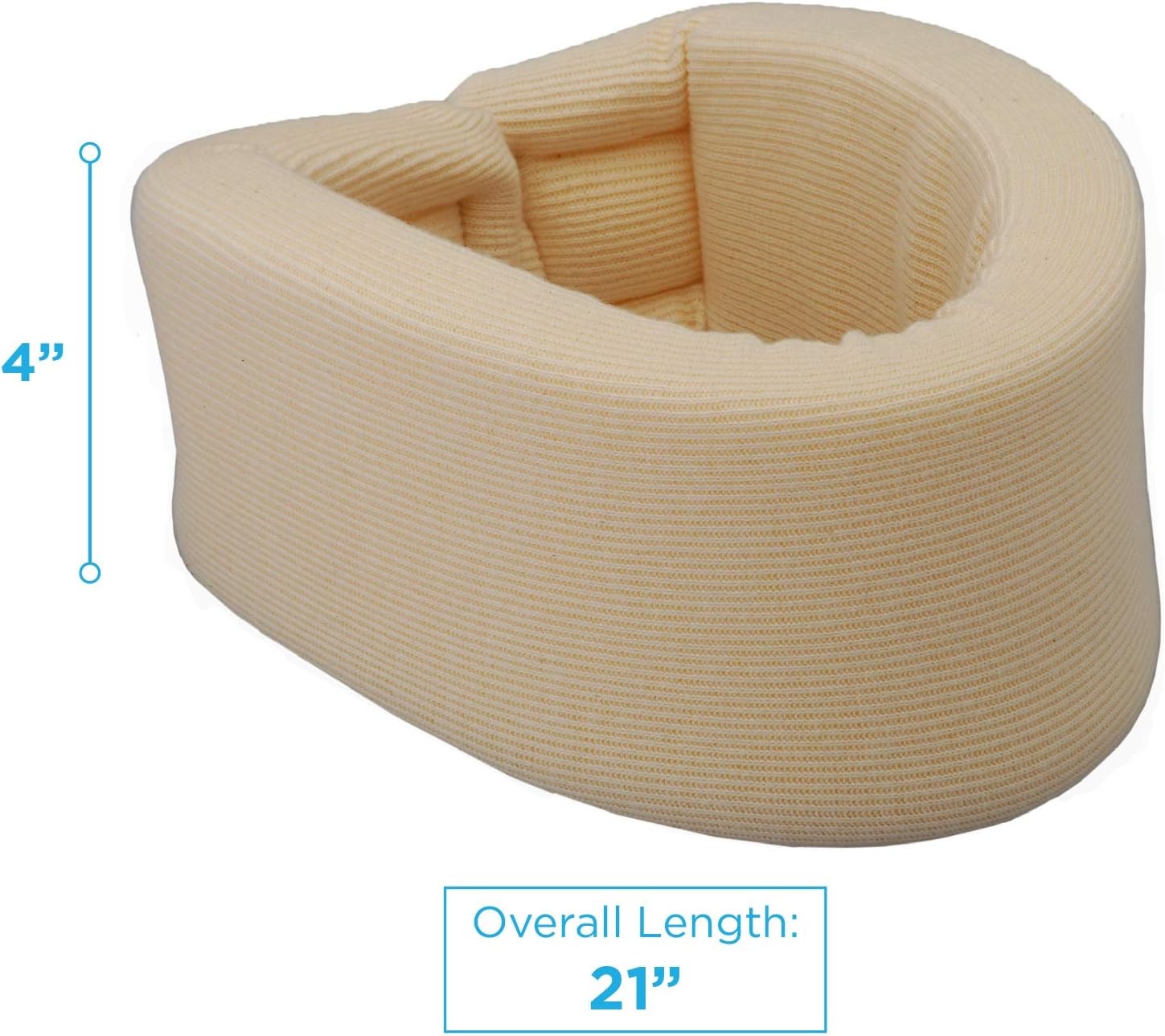 NOVA Medical Products Contoured Cervical Collar, 4.0″-Heighth