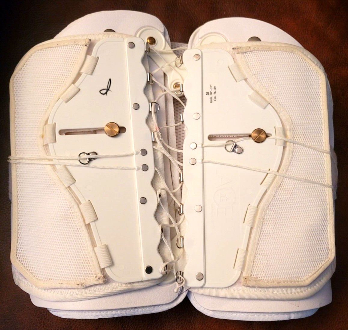 LACE IT LSO Frame Clamshell Back Lumbar Spine Brace size MEDIUM (30′ – 35′)