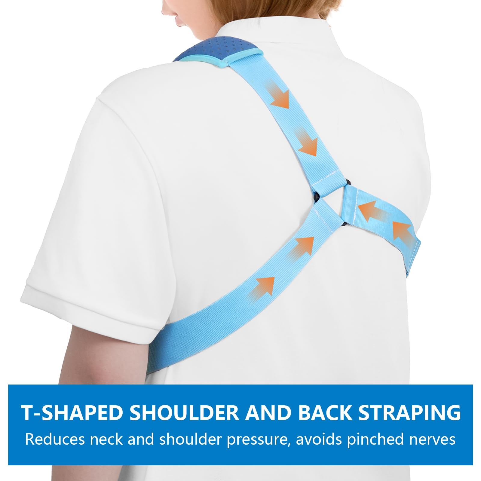 Kids Arm Sling Shoulder Immobilizer Suitable for Children with Shoulder Arm W…