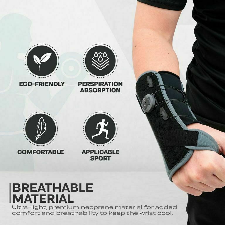 Elbow Support Brace by RDX, Compression Sleeve Neoprene, Protector Adjustable