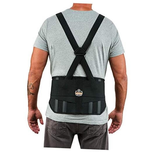 ProFlex 1600 Back Support Brace, 9″ Extended Support, High Cut Front For Large