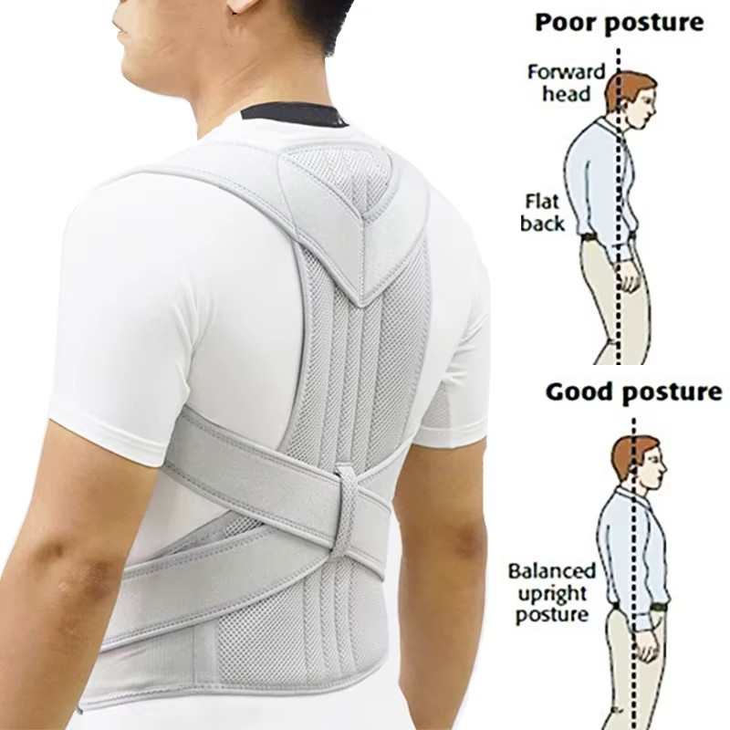 Posture Corrector Back Brace Adjustable Clavicle Support