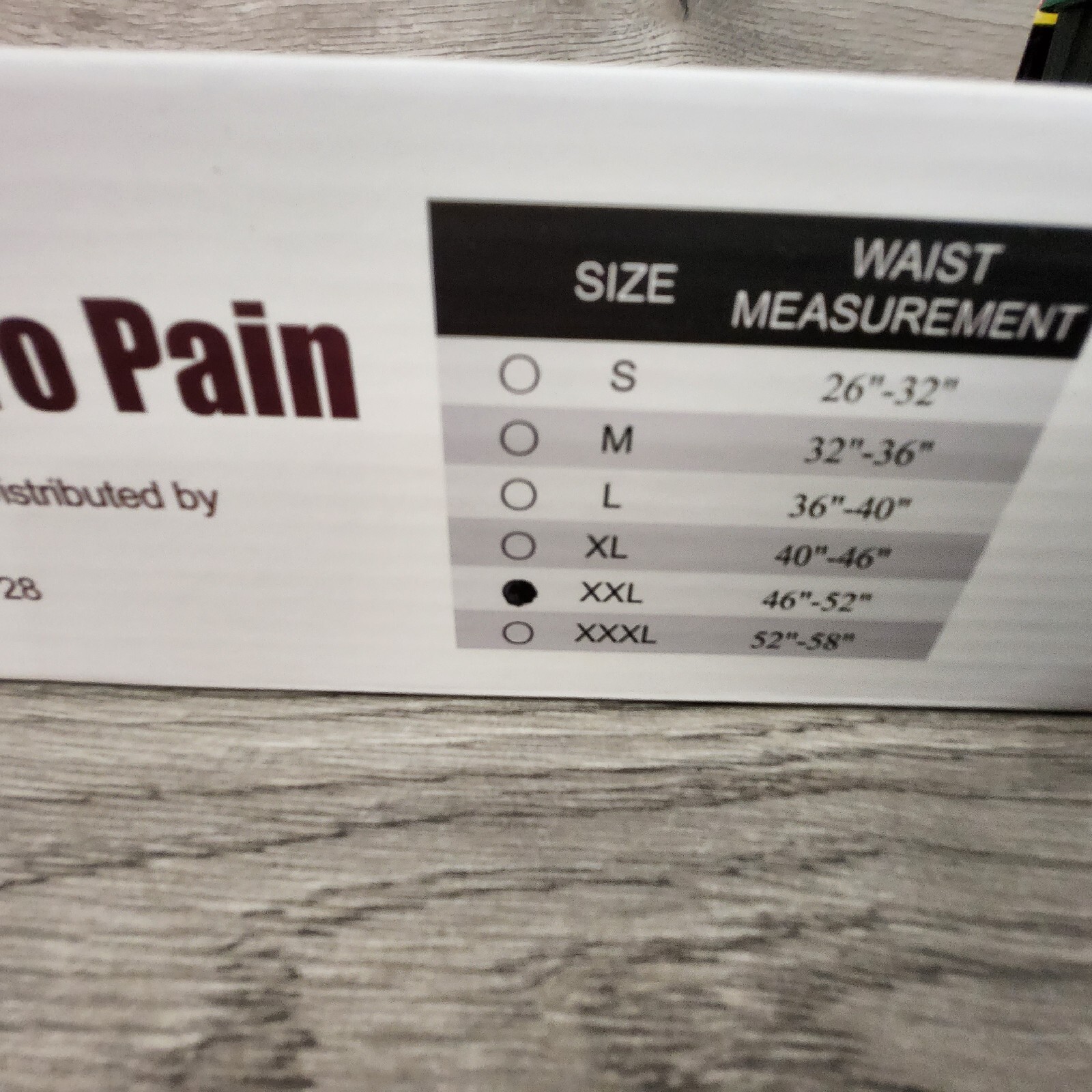 The Original Decompression Belt For Back Pain Relief Size XXL Brand New!