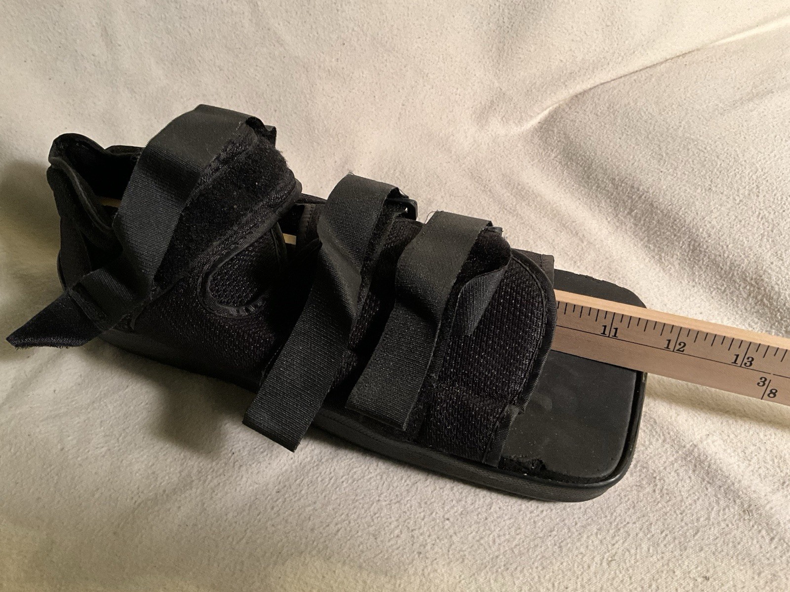 Post-Op Square Toe Foot Surgery Support Adjustable Size M Unisex Right Or Left