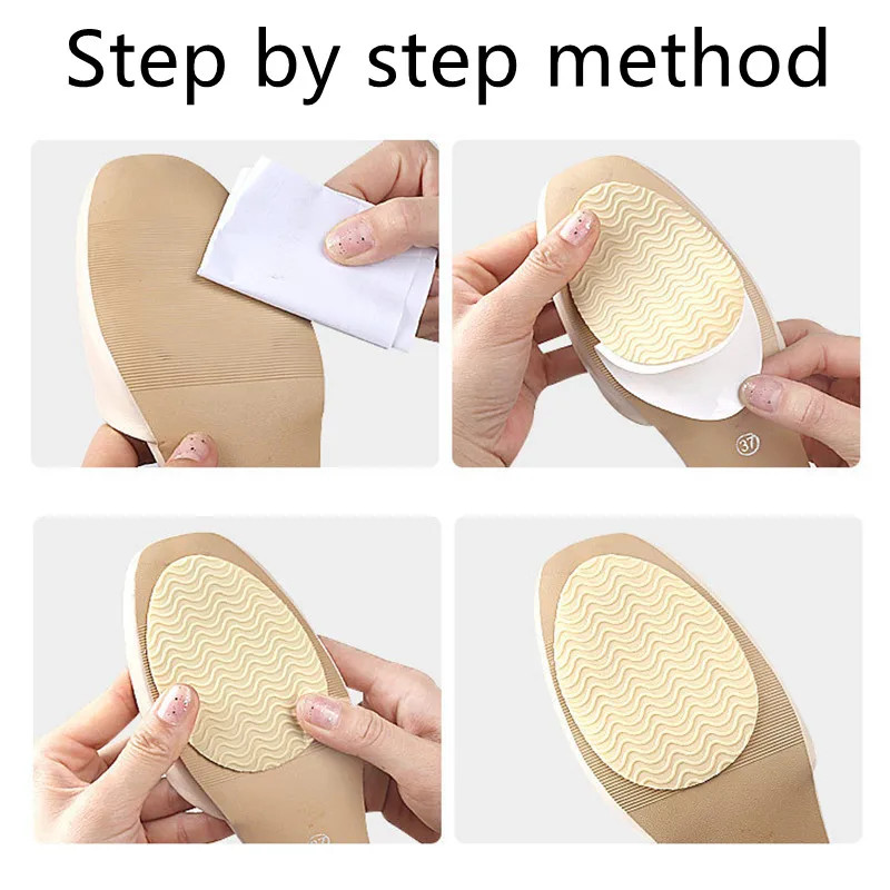 Wear-Resistant Non-Slip Shoes Mat Self-Adhesive Forefoot High Heels Sticker High
