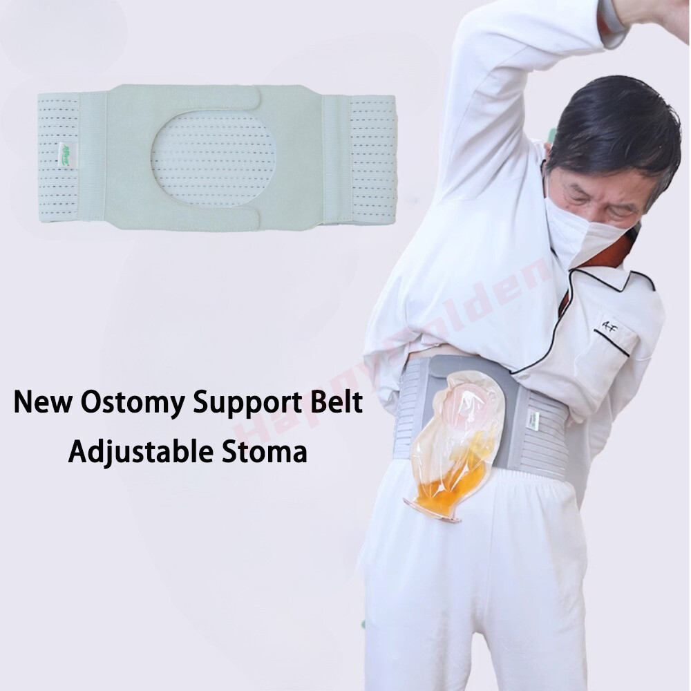 Abdominal Ostomy Belt Adjustable Stoma Support Portable Ileostomy Colostomy Belt