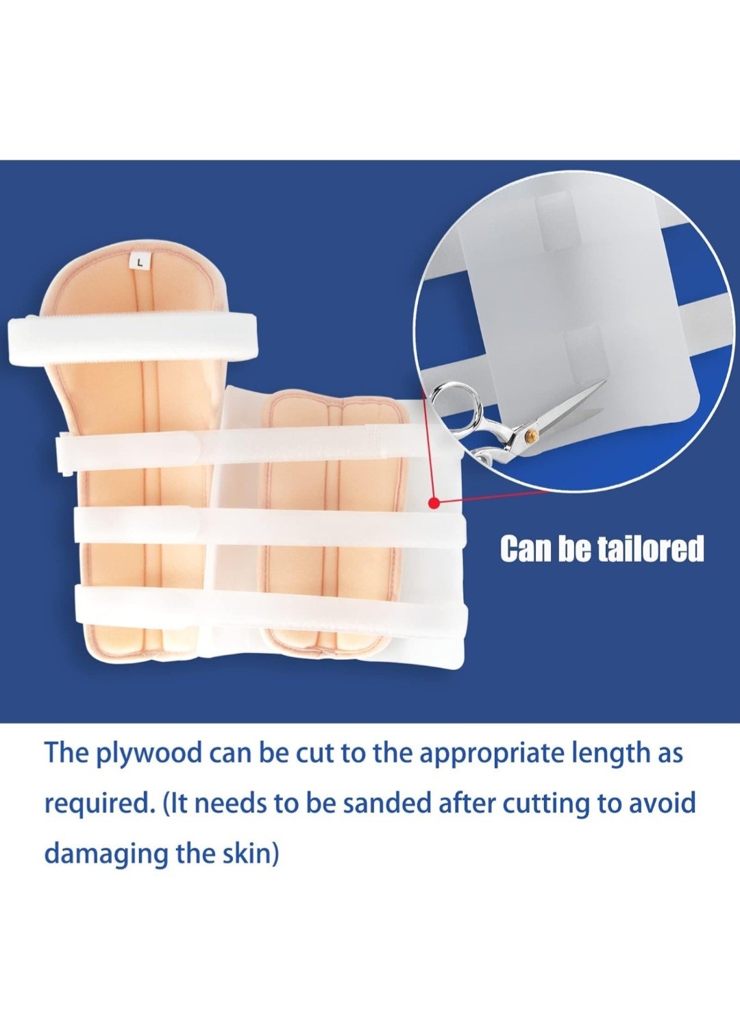 Humeral Shaft Fracture Splint Brace (Lightweight and Breathable) – XL