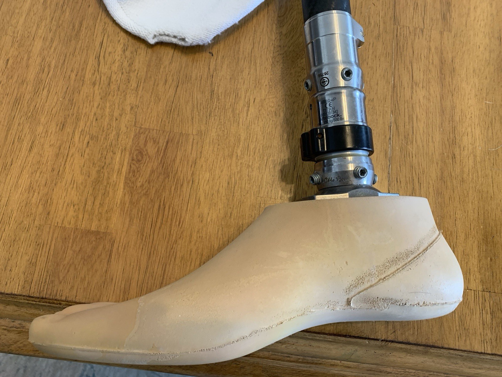 Right Above Knee Prosthetic Leg ‘TiMed Bulldog Otto Bock KISS Foot Size 26