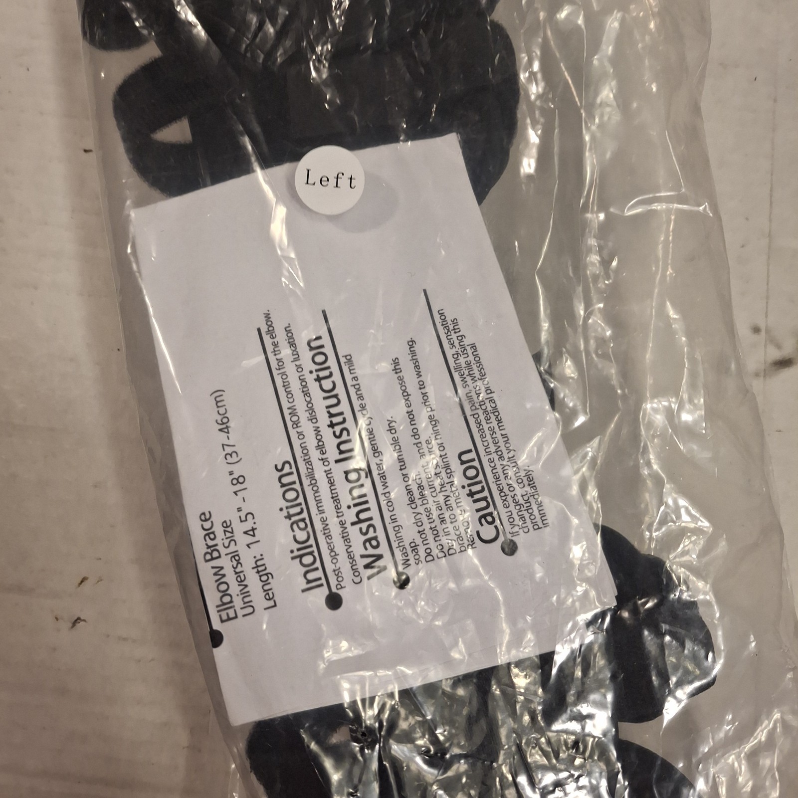 ISO Preferred Post Op ROM Elbow Brace Left