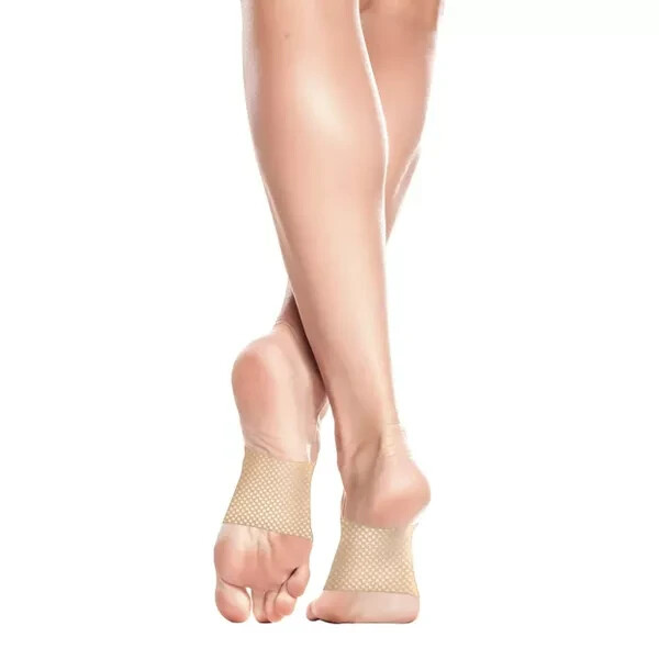 New Copper Fit Infused Arch Relief Compression Bands Unisex Beige ONE Size fits