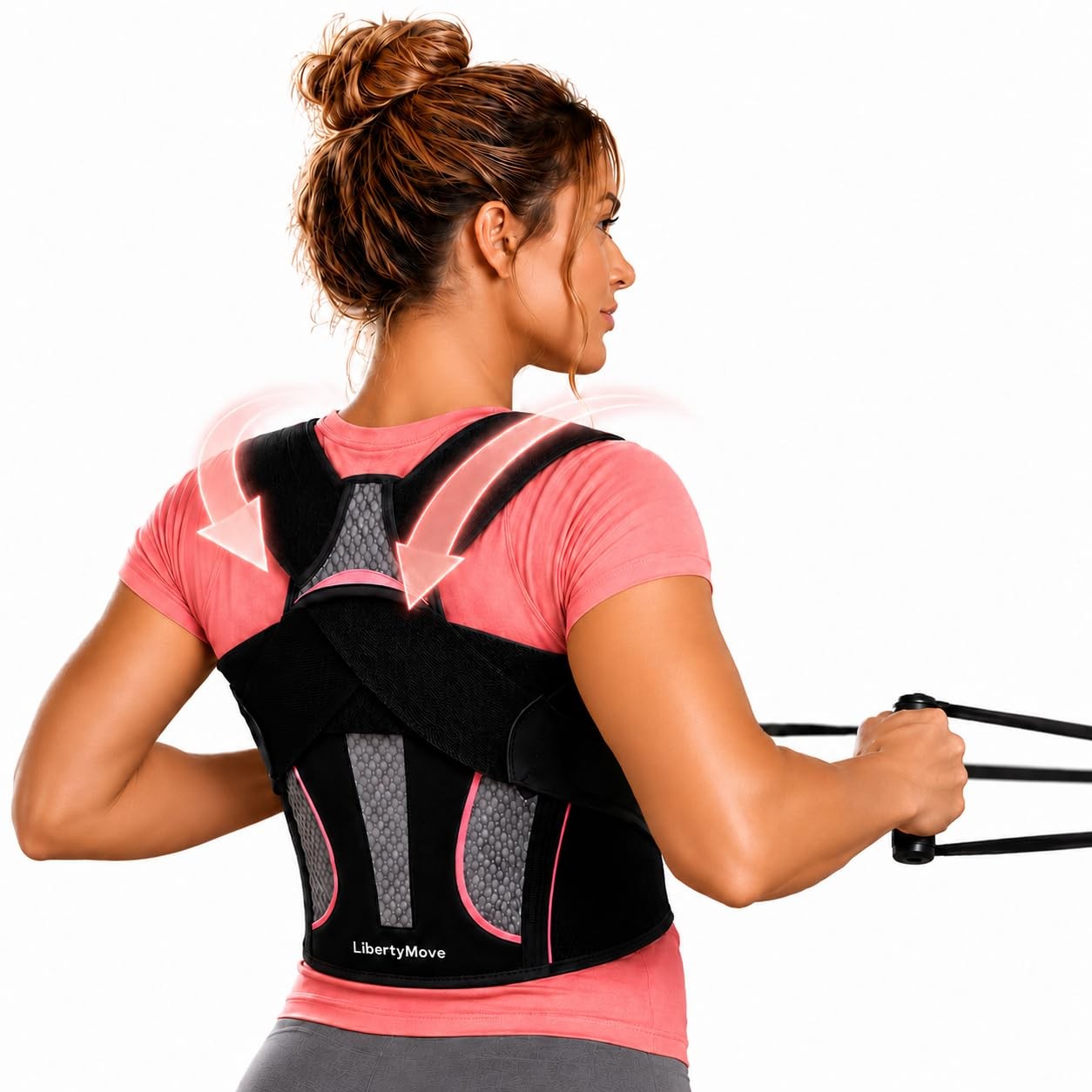 Posture Corrector for and Men, Breathable Upper Back Brace Posture Reminder, …