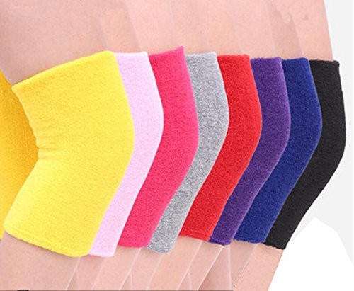 1 Pair Elastic Knee Pads for Dance Protection, Winter Warm Thermal Leg Sleeves