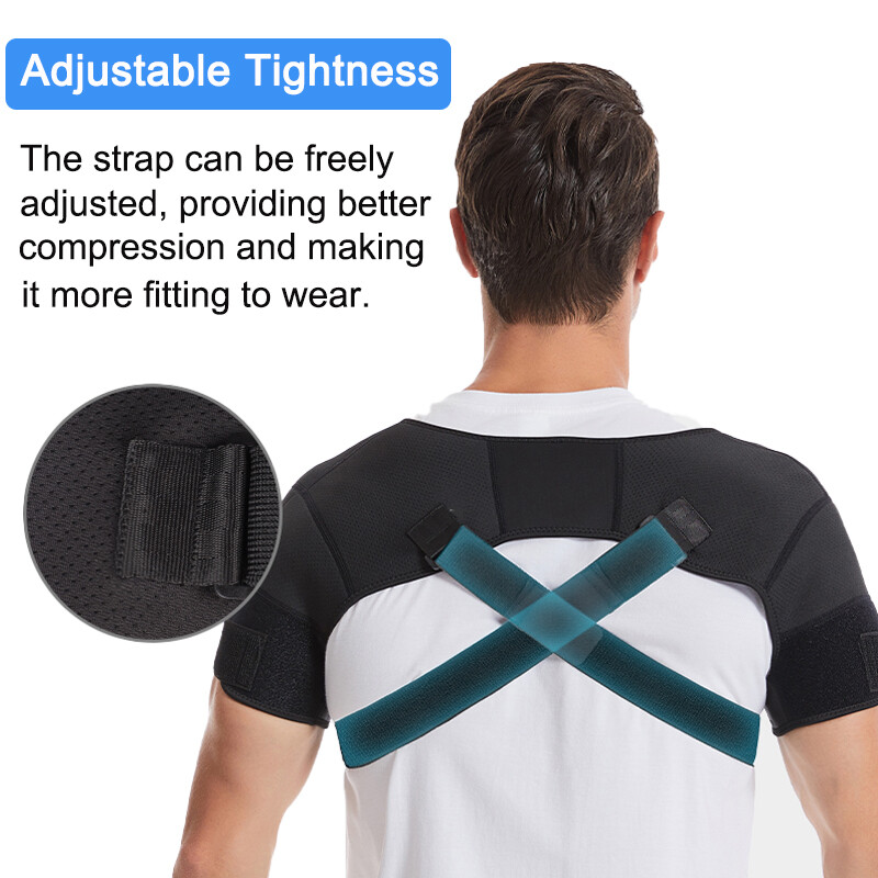 Shoulder Brace Support Torn Rotator Cuff AC Joint Compression Sleeve Pain Relief