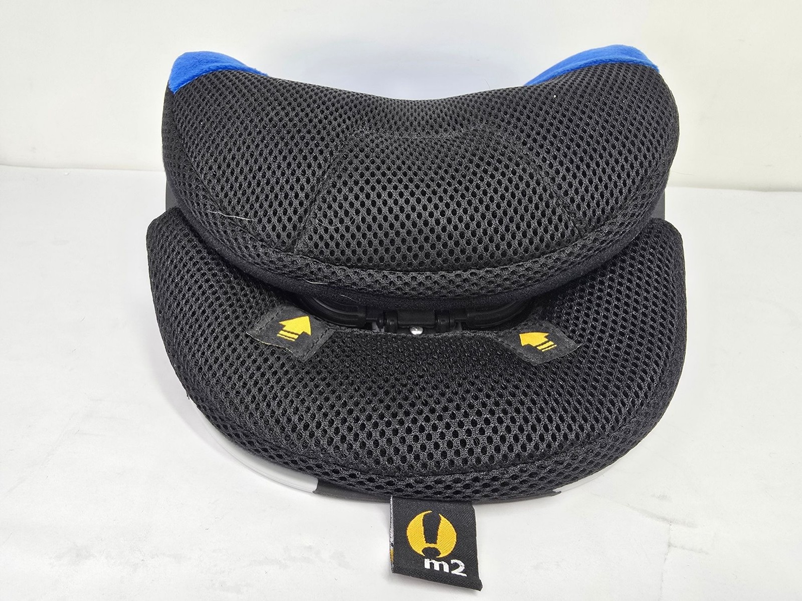 Neck-Relief M2 By Cervipedic Adjustable Memory Foam Support Pillow Black/Blue