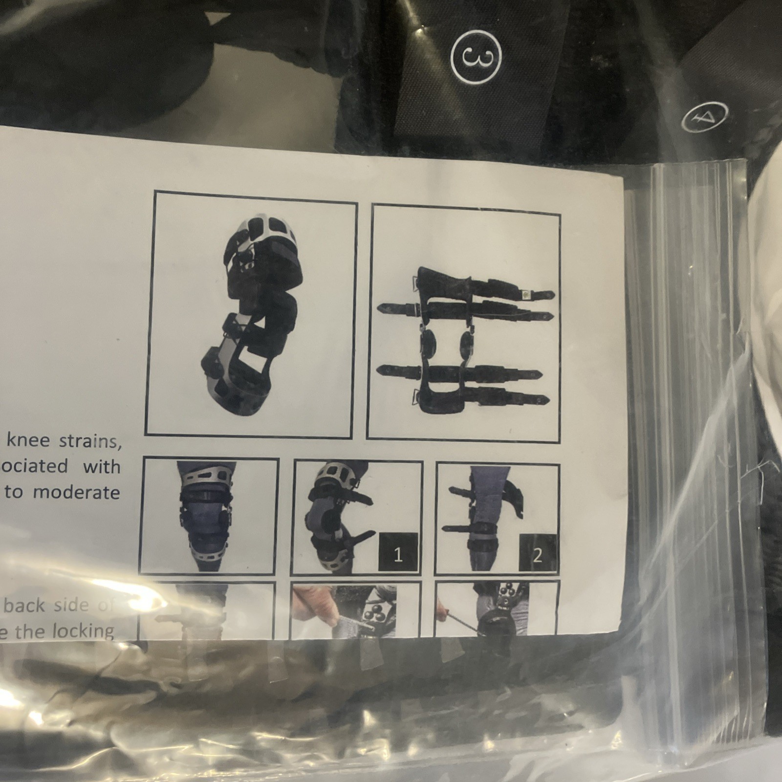 Dr Medical The Dual OA Reliever, L&R Knee Adjustable Brace Support Size: Medium