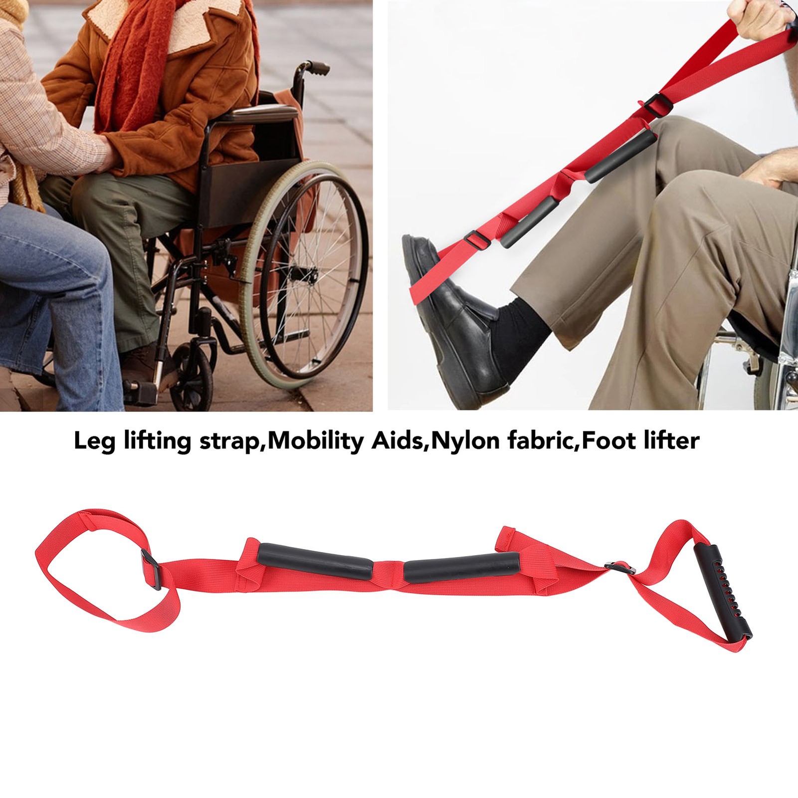 Leg Lifter Strap Comfortable Aid For Easy Mobility At Home Premium