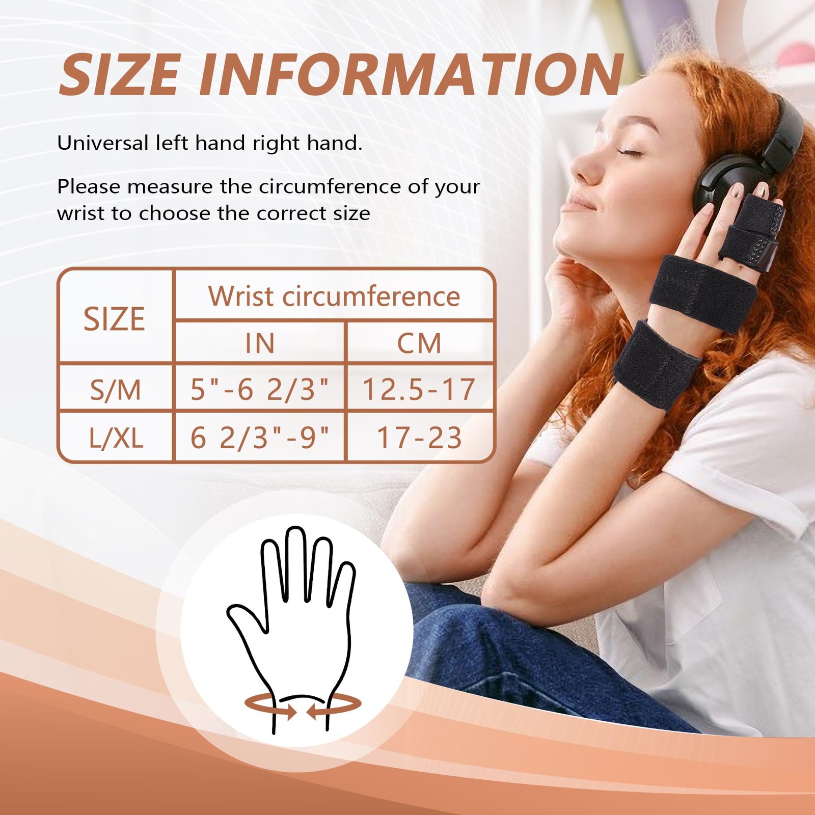 2 Finger Splint Trigger Finger Splint Adjustable Two Finger Brace Hand and Wrist