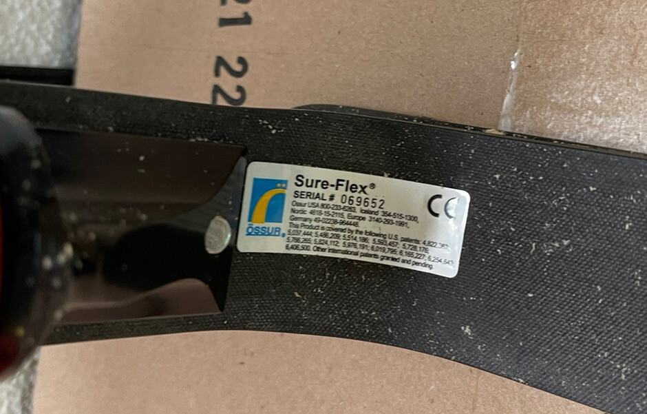 Ossur sure-Flex Prosthetic foot