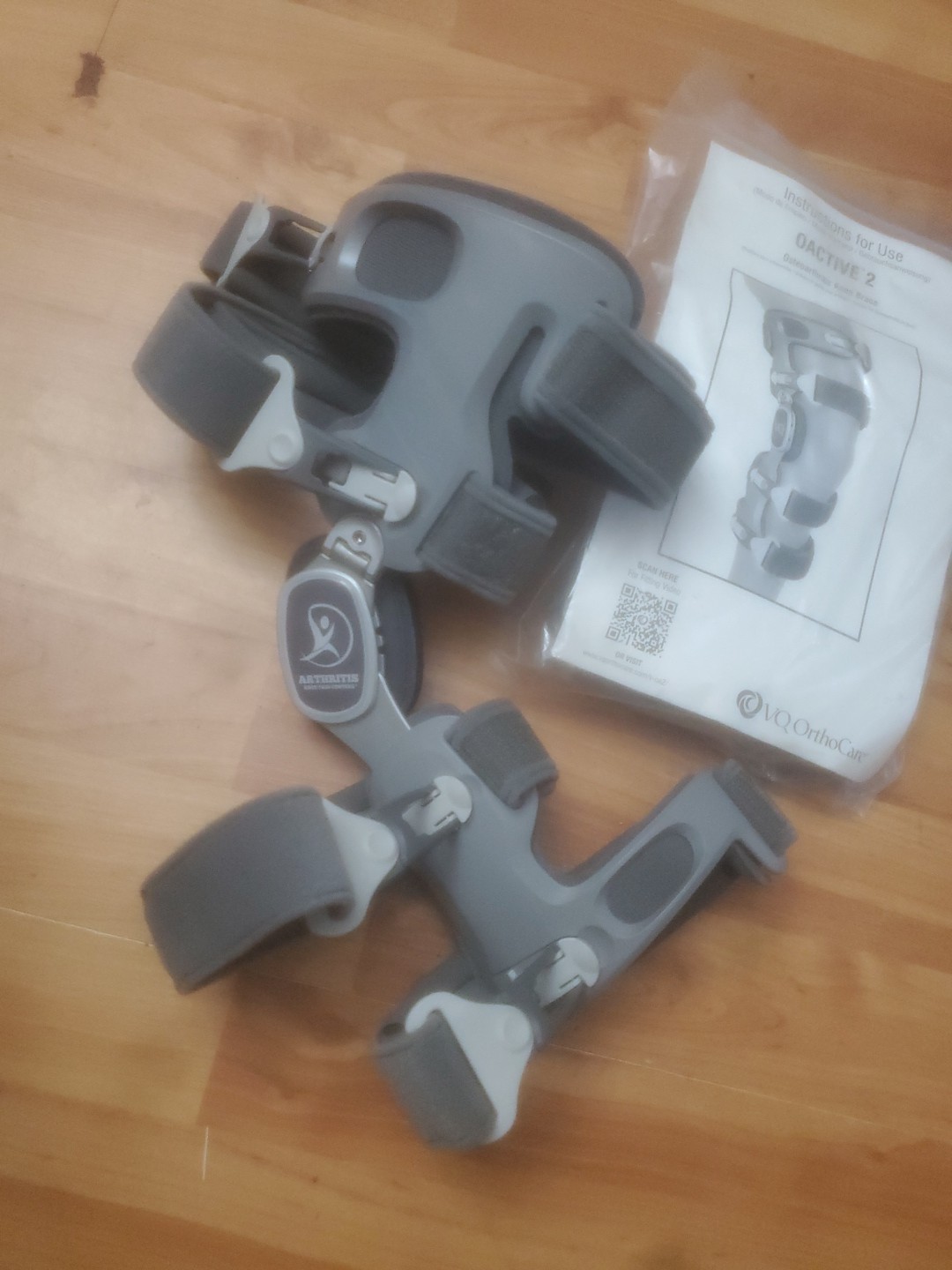 VQ Orthocare OActive 2 Osteoarthritis Arthritis Right Knee Brace