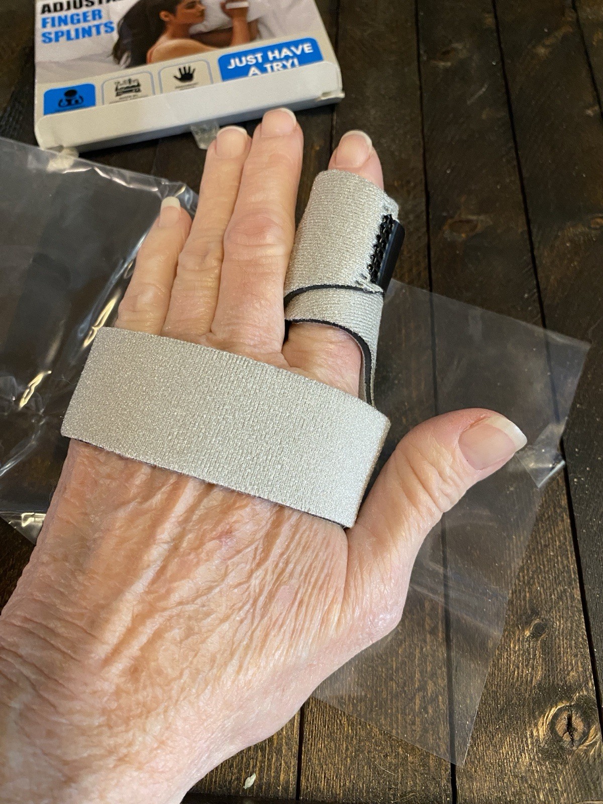 ASRAM Finger Splint Brace For Middle Ring Index Pinky Arthritis Or Injury