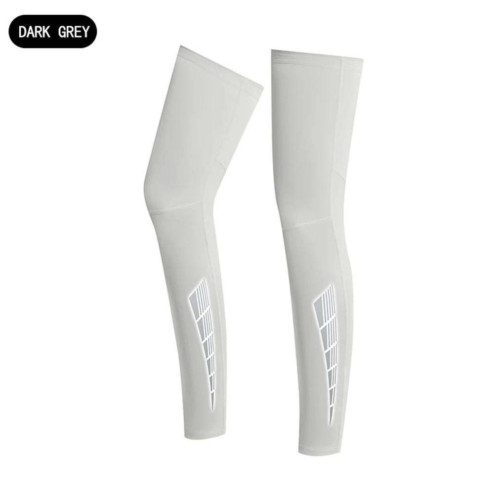 1 Pair Sun protection leg covers, non-slip, cycling, ice silk, breathable, quick
