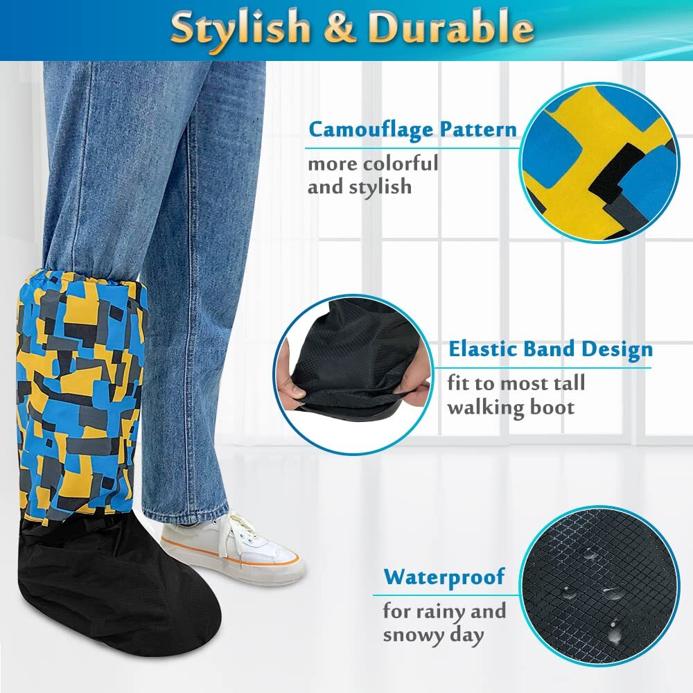 Walking Boot Cover Medical Fracture Foot Cast Cover Orthopedic Walking Boot