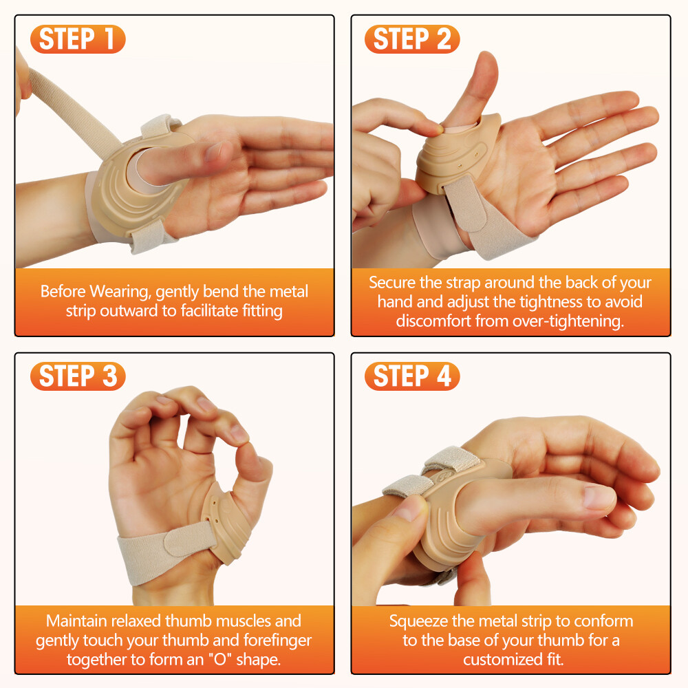 CMC Thumb Support Brace Joint Thumb Orthosis Arthritis Pain Relief