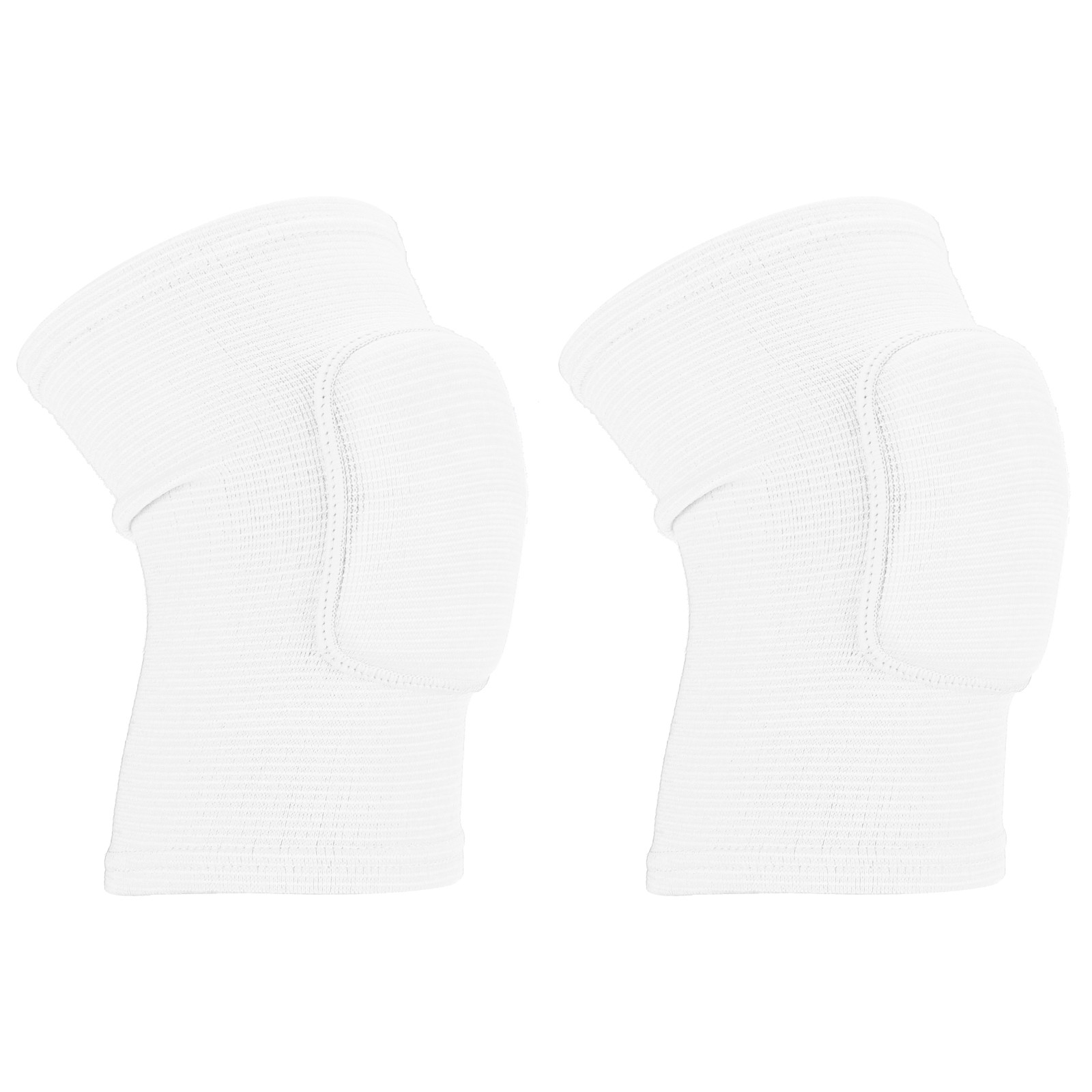 2 Pcs M Dance Knee Pads Ski Knee Pads Volleyball Protective Sponge Brace White