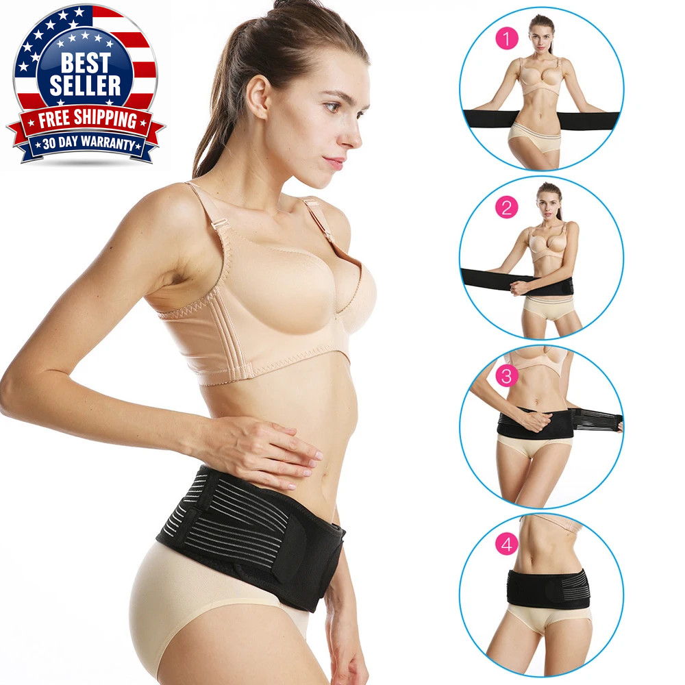 1PC Si Joint Dysfunction Back Brace Trochanteric Belt, Sacroiliac Hip Brace for