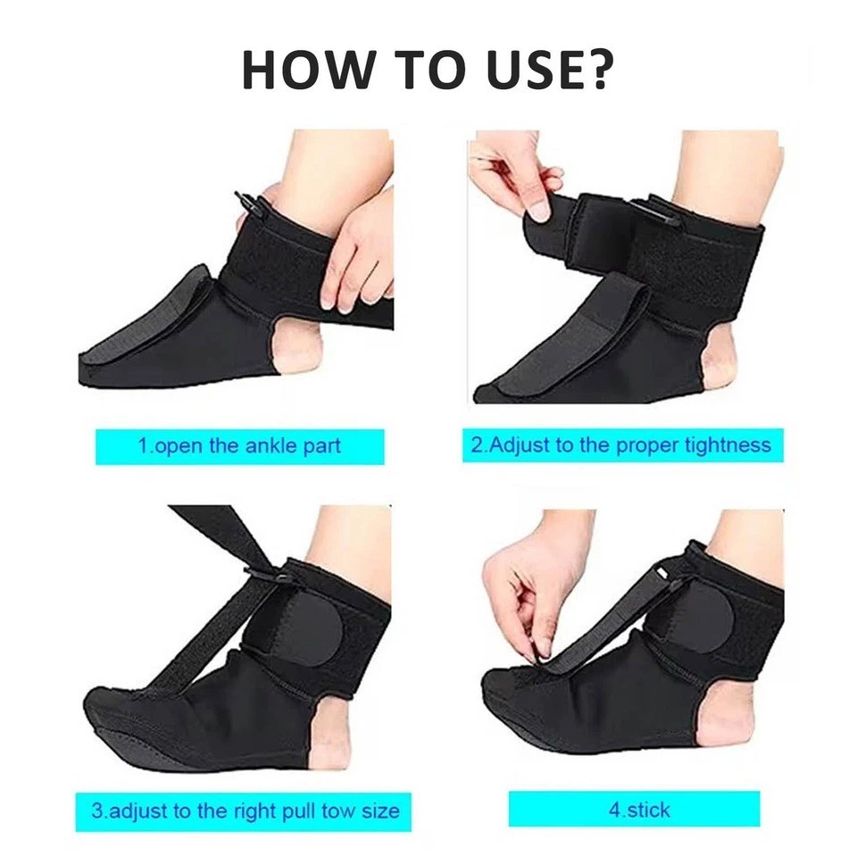 Plantar Fasciitis Sock For Strassburg Night Splint Achilles Heel Pain Adjustable