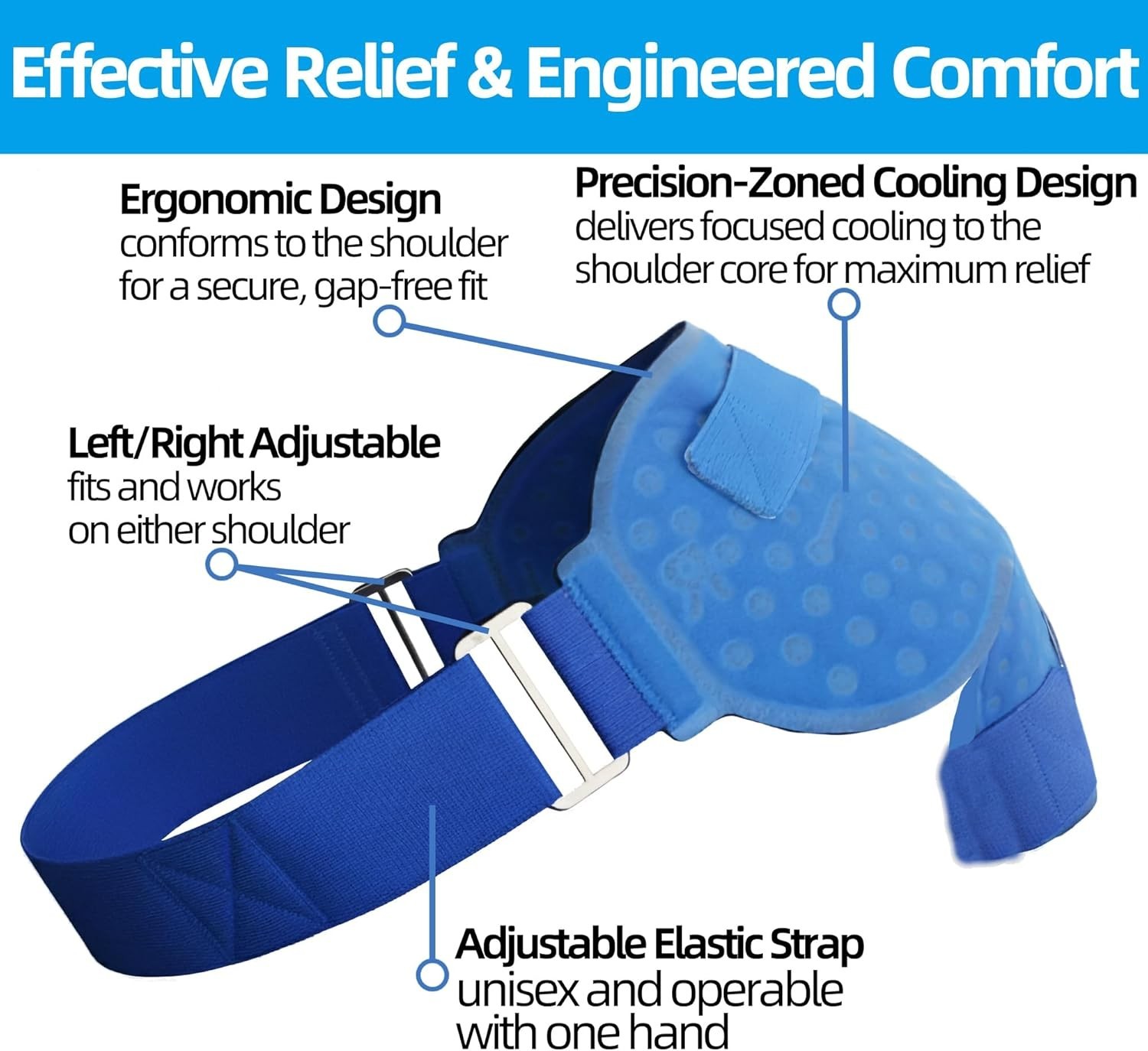 Shoulder Cold Therapy Machine W/ Timer Compression Pad 9Qt Ice System