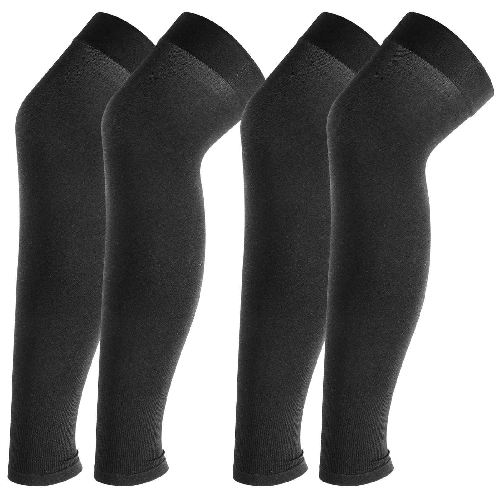 QVYQVY 2 Pairs Full Leg Compression Sleeves, for Running Basketball Football …