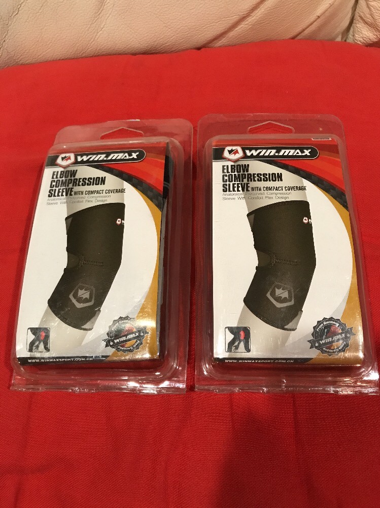 2 NIP Winmax Elbow Support Compression Sleeve With Compact Coverage L