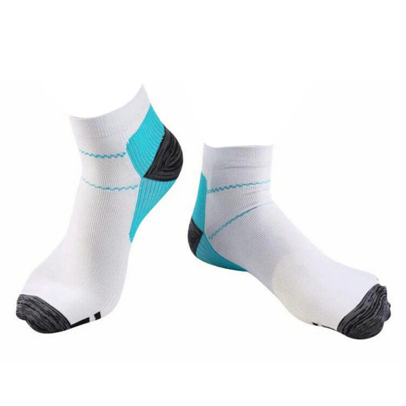 Compression Socks for Plantar Fasciitis Support – 1 to 5 Pairs for Men & Women