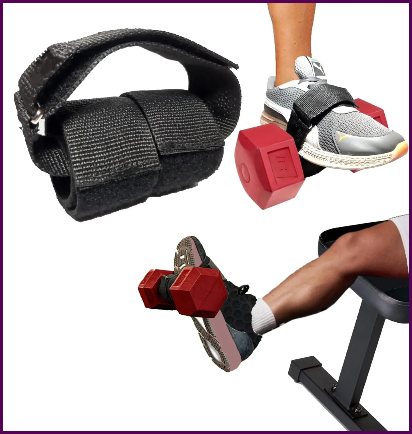 Shin Splint Relief Strap – Enhance Calf Strength, Flexibility & Mobility