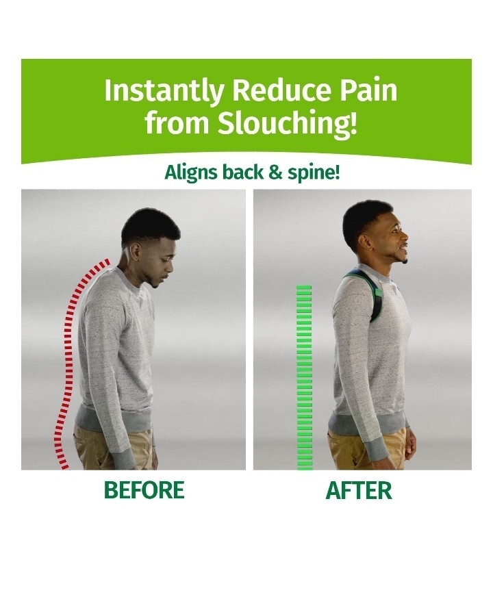 Hempvana Straight8 Fully Adjustable Lightweight Posture Corrector