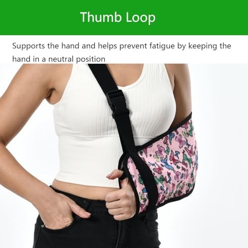 Arm Sling for Broken Arm Torn Rotator Cuff Shoulder Elbow Wrist injury Printed
