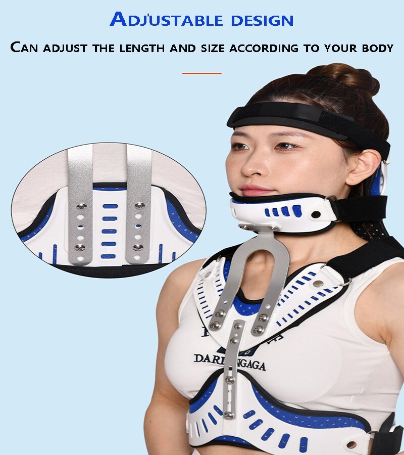 Medical-grade cervical traction, cervical spine support, pain relief treatment