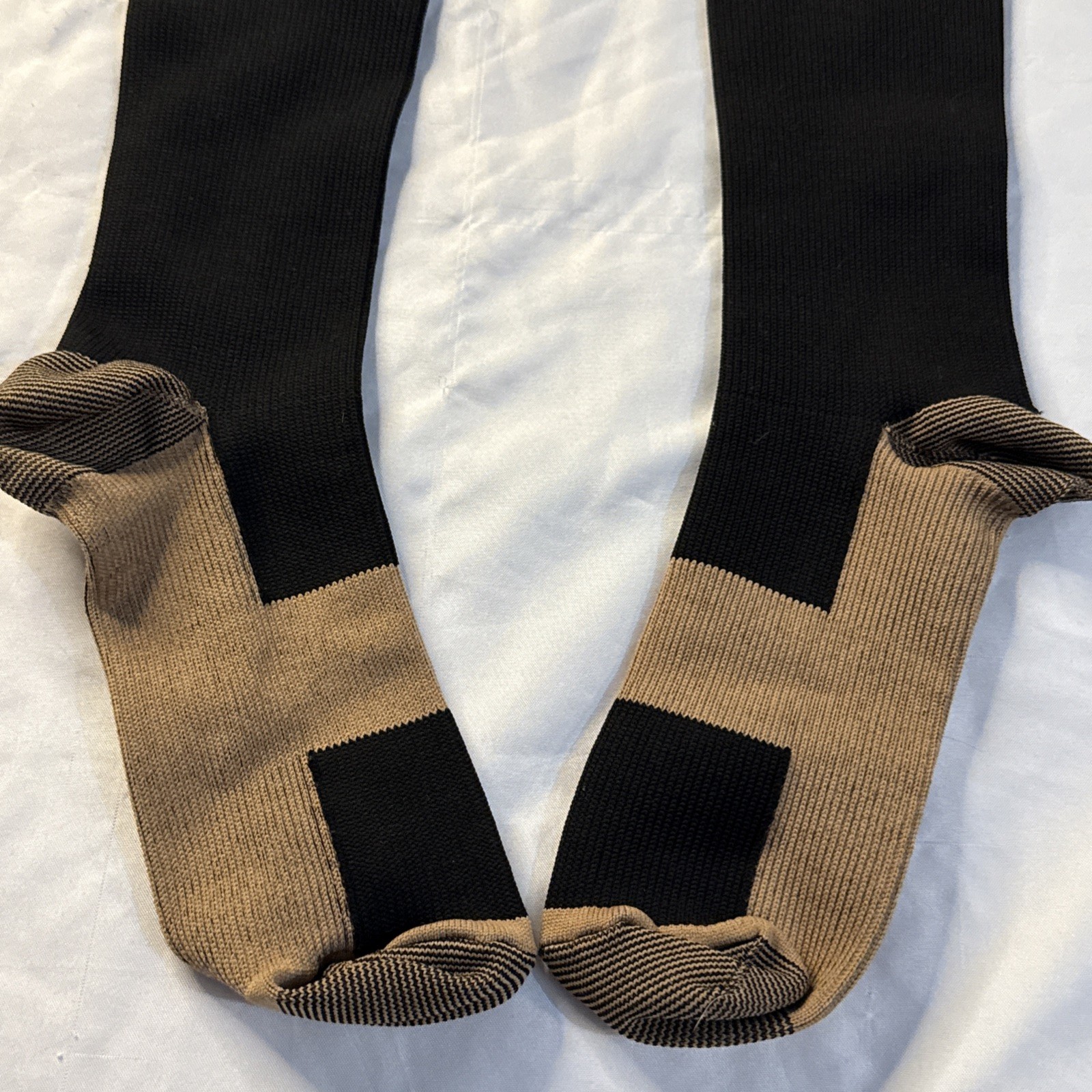 Compression Socks Women Men Knee High Travel Medical Size S/M 1 Pair