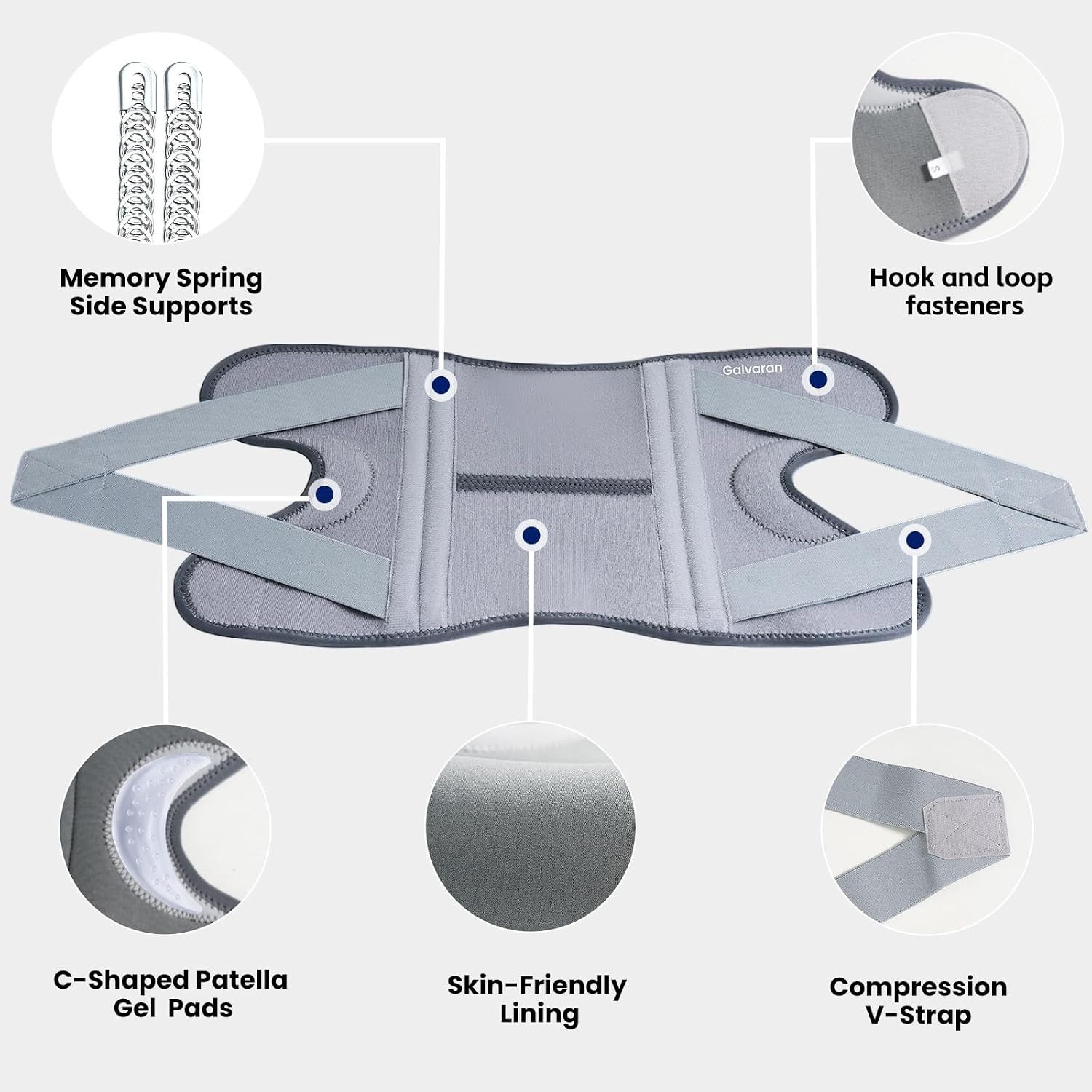 Versatile Knee Brace for Active Lifestyles – Relieves ACL & Meniscus Discomfort