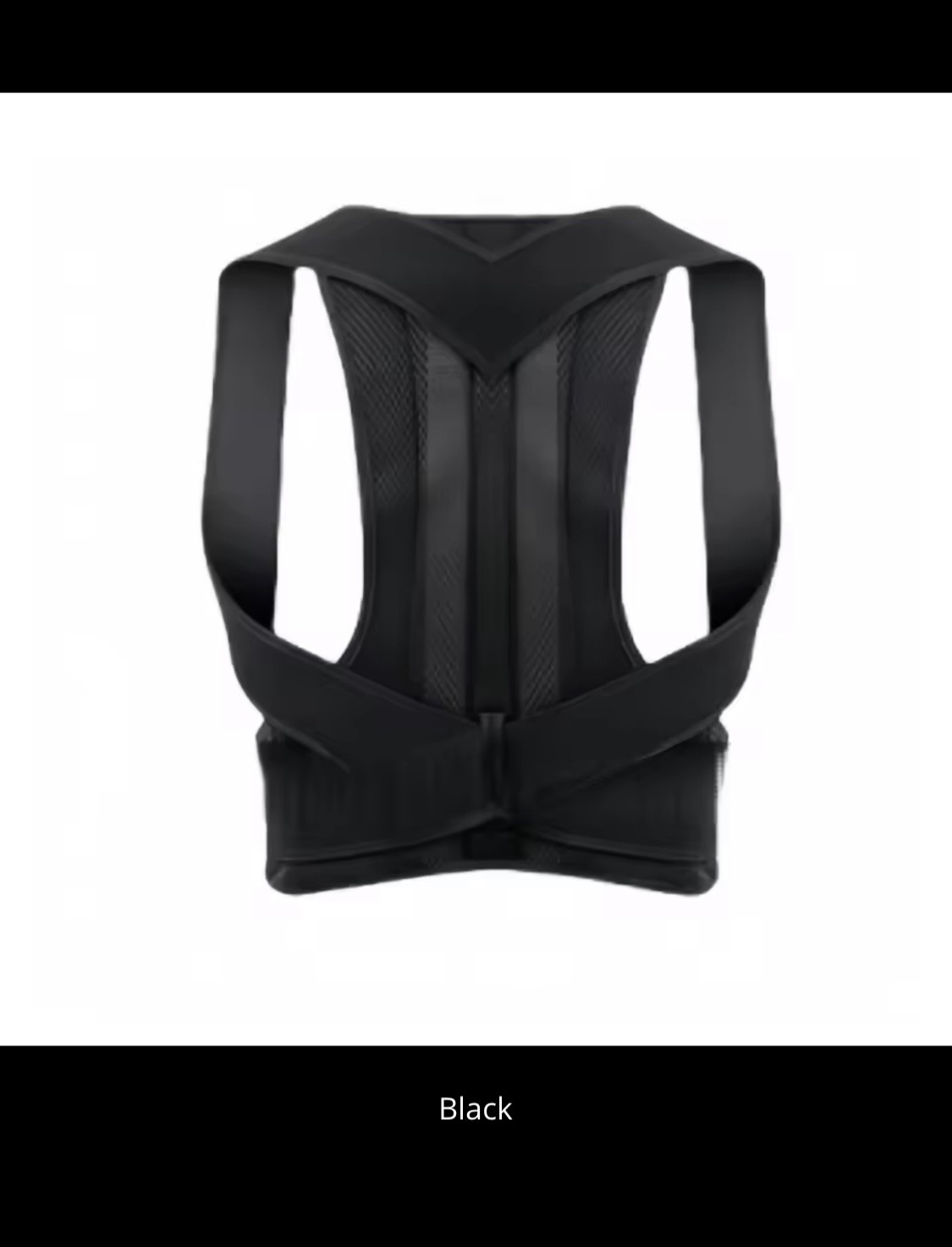 Reinforced Belt Lumbar Column Posture Corrector Vest Adjustable Back Support