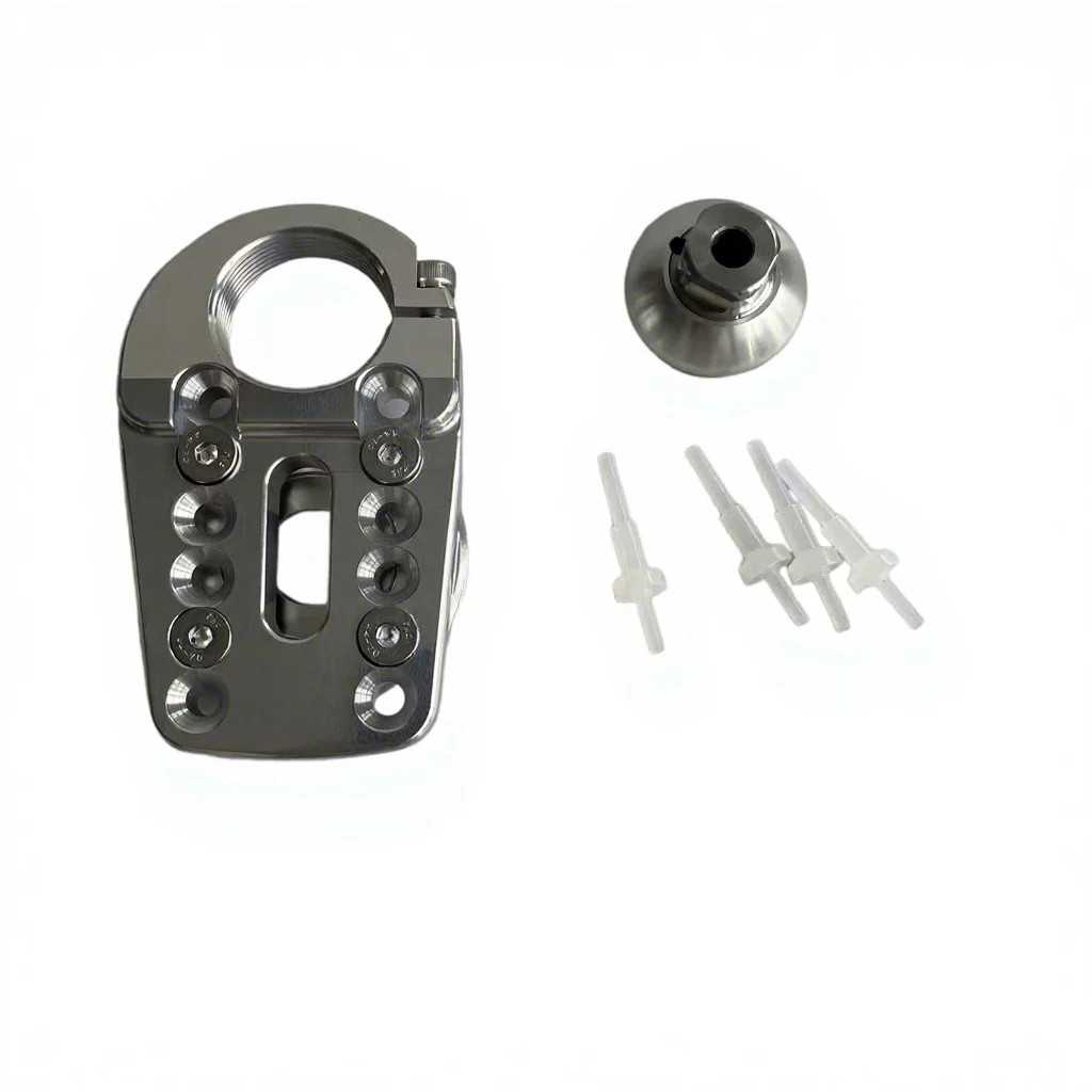 Prosthetic Leg Connector Adjustment Plate for Upper Limb Rehabilitation