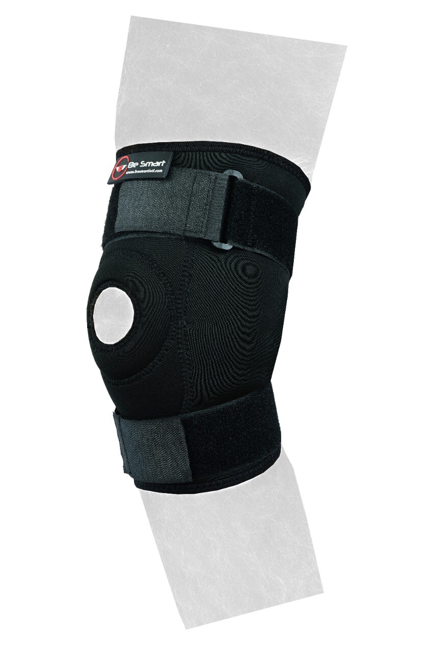 Adjustable Knee Support Open Patella Stabilising Brace Sleeve Running Arthritis